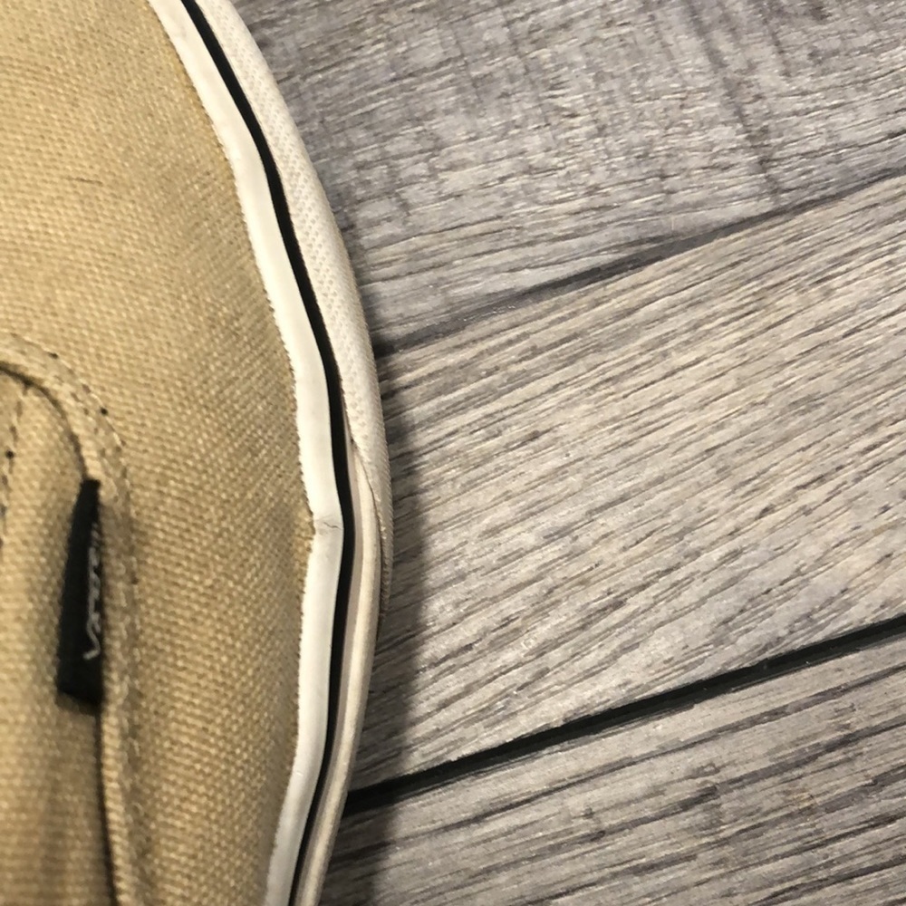Vans khaki Aztec style design Off the Wall sneakers unisex lace ups - Picture 10 of 12